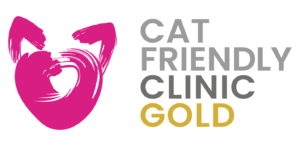 Cat-Friendly-Clinic-GOLD-logo-AW3 Logo Cat Friendly Clinic Gold